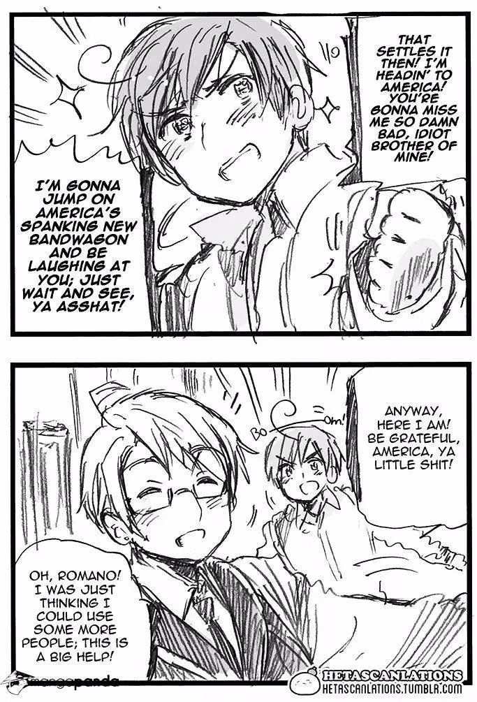 Read Hetalia Gangsta chapter 58 image 3 on Lezhin