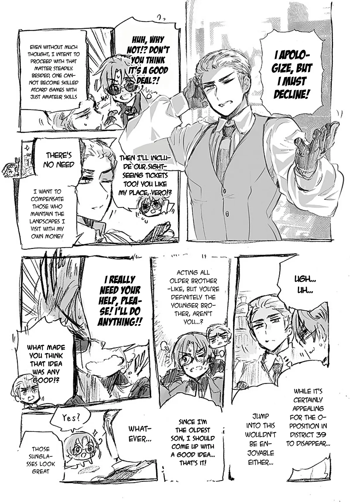 Read Hetalia Gangsta chapter 6 image 3 on Lezhin