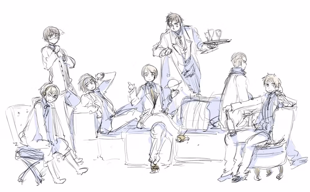 Read Hetalia Gangsta chapter 9.2 image 4 on Lezhin