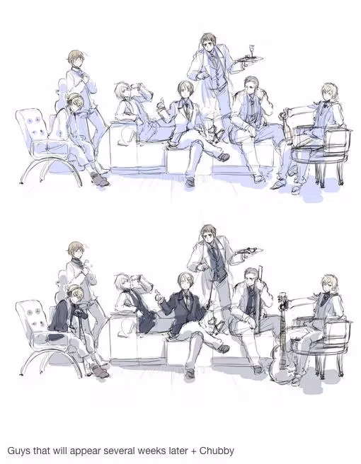 Read Hetalia Gangsta chapter 9.3 image 1 on Lezhin