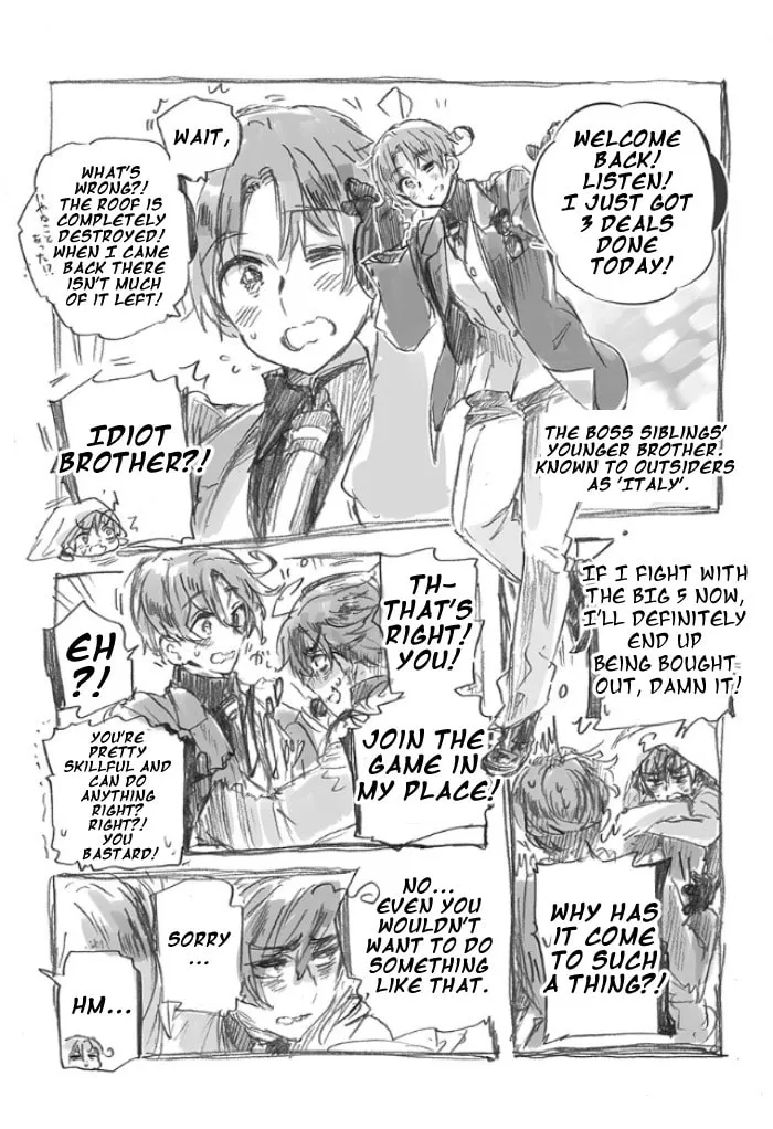 Hetalia World Stars Gangsta Chapter 1 page 11 - 