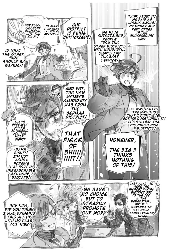 Hetalia World Stars Gangsta Chapter 1 page 7 - 