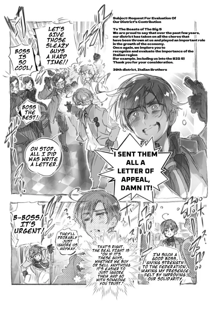 Hetalia World Stars Gangsta Chapter 1 page 8 - 