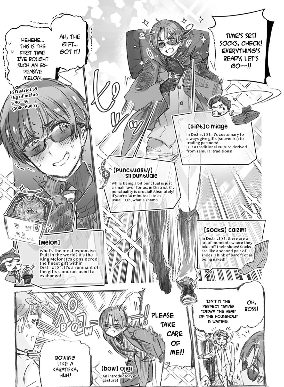 Hetalia World Stars Gangsta Chapter 10 page 3 - 