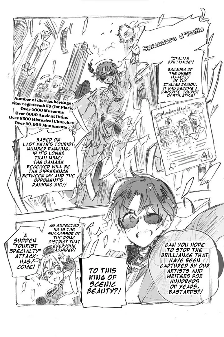 Hetalia World Stars Gangsta Chapter 3 page 4 - 