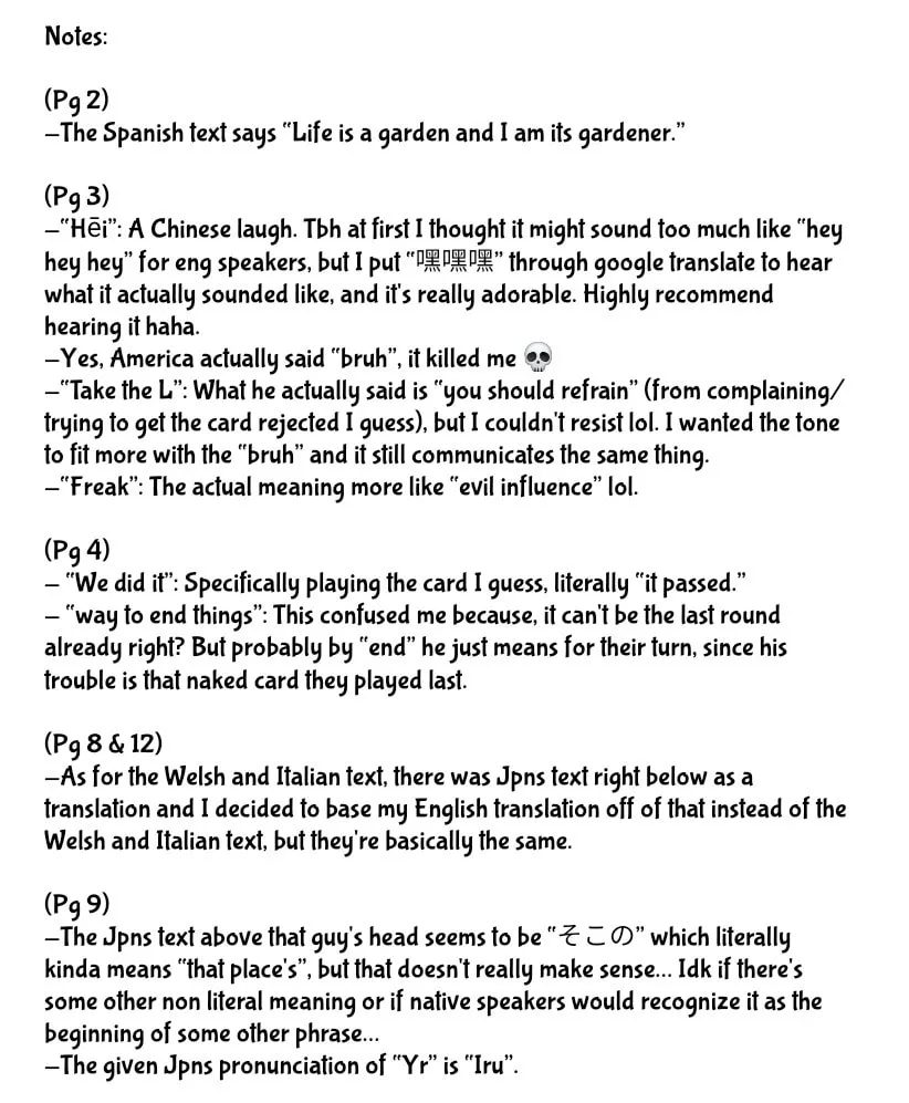 Hetalia World Stars Gangsta Chapter 37 page 13 - 