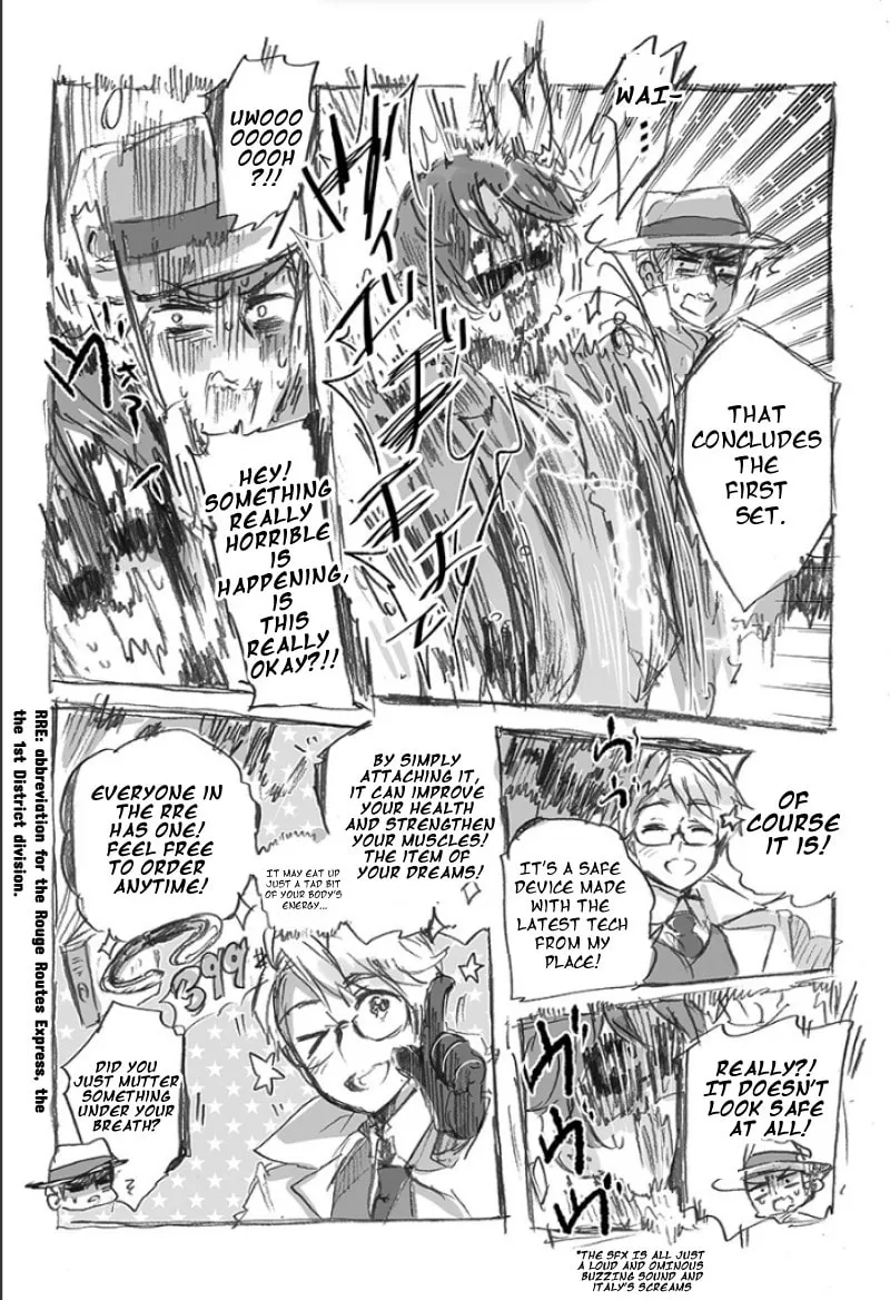 Hetalia World Stars Gangsta Chapter 4 page 8 - 