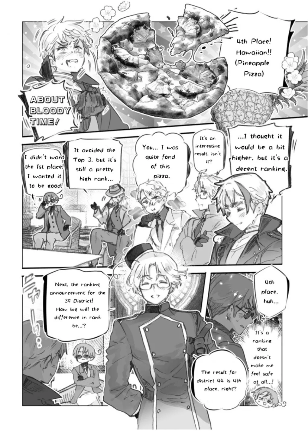 Hetalia World Stars Gangsta Chapter 46 page 4 - 