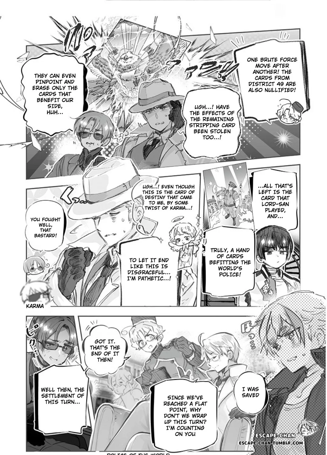 Hetalia World Stars Gangsta Chapter 49 page 3 - 