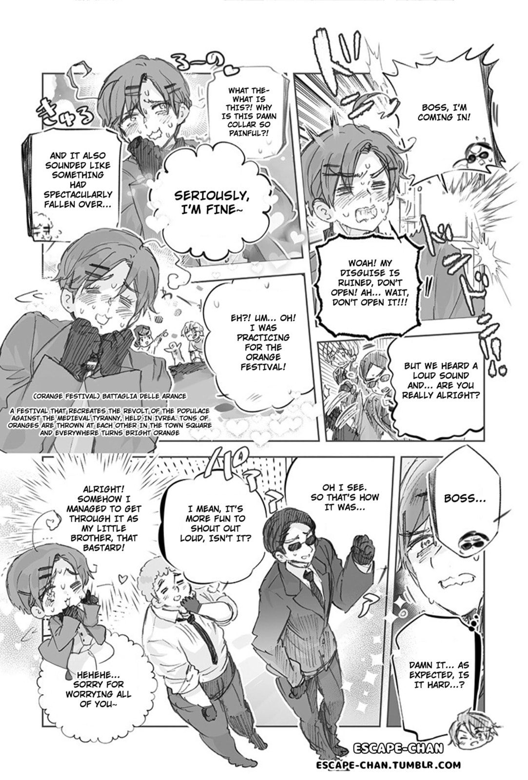 Hetalia World Stars Gangsta Chapter 50 page 4 - 
