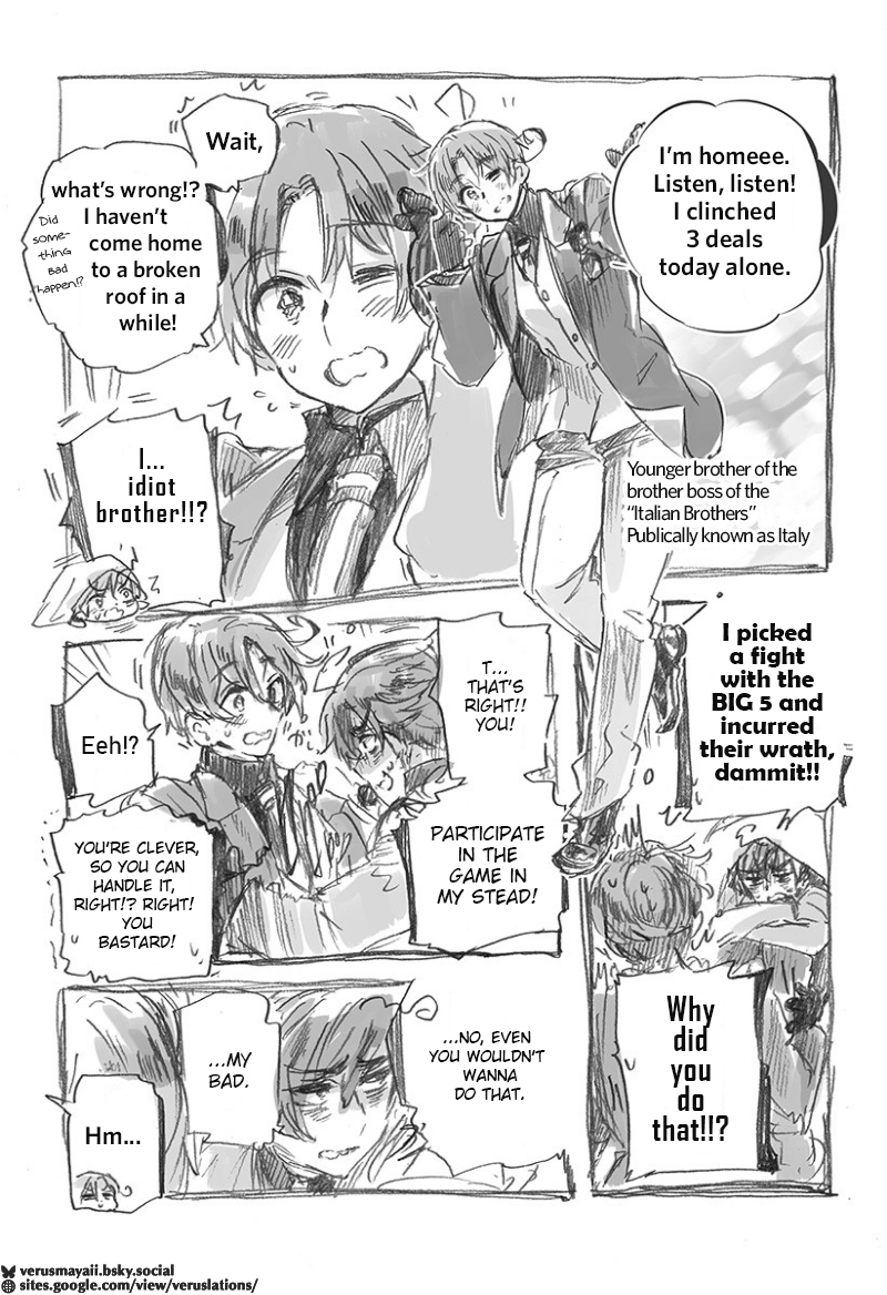 Hetalia World Stars Gangsta Chapter 511 page 11 - 