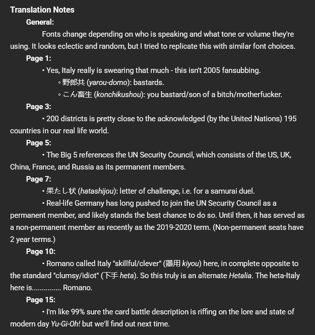Hetalia World Stars Gangsta Chapter 511 page 16 - 