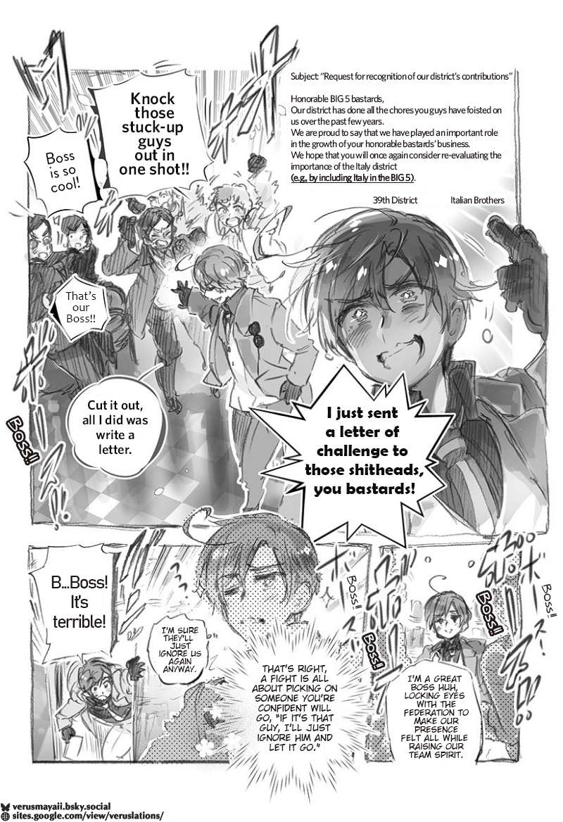 Hetalia World Stars Gangsta Chapter 511 page 8 - 