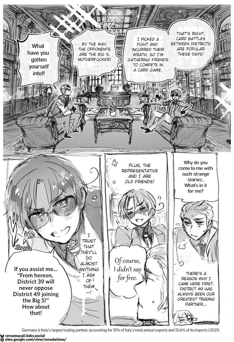 Hetalia World Stars Gangsta Chapter 516 page 3 - 