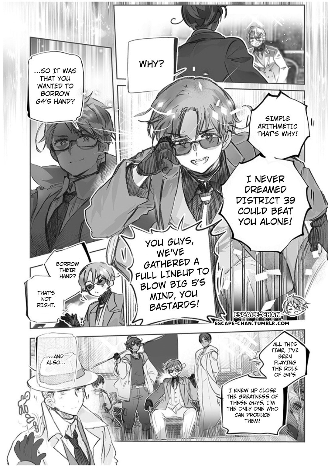 Hetalia World Stars Gangsta Chapter 52 page 13 - 