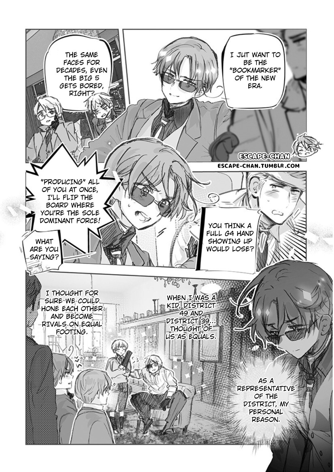Hetalia World Stars Gangsta Chapter 52 page 14 - 