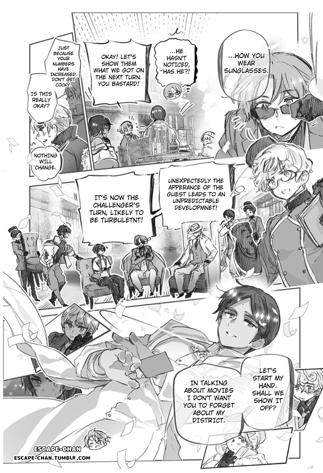 Hetalia World Stars Gangsta Chapter 52 page 17 - 