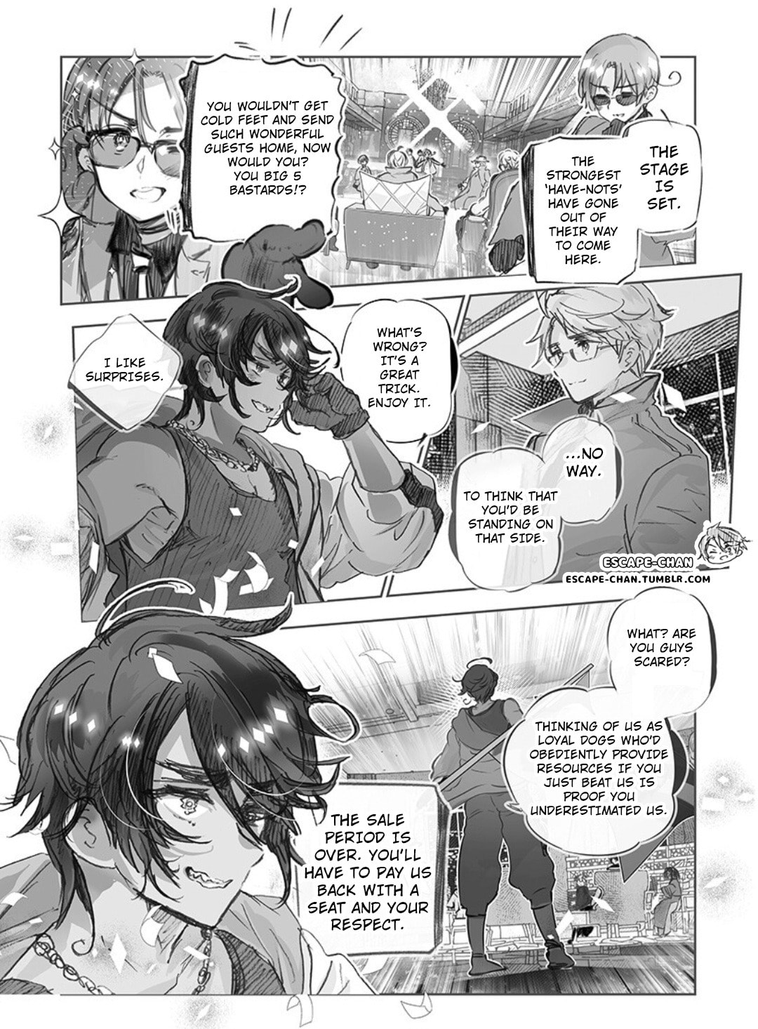 Hetalia World Stars Gangsta Chapter 52 page 4 - 