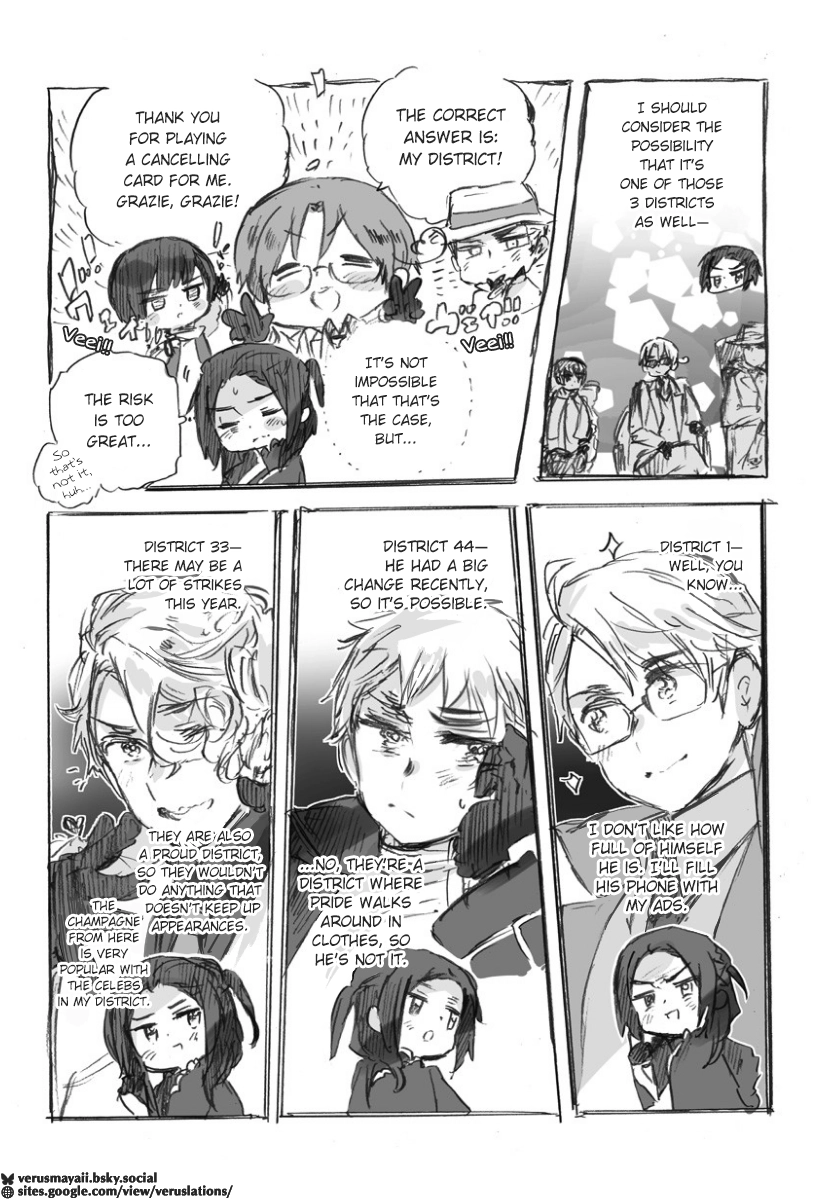 Hetalia World Stars Gangsta Chapter 525 page 5 - 