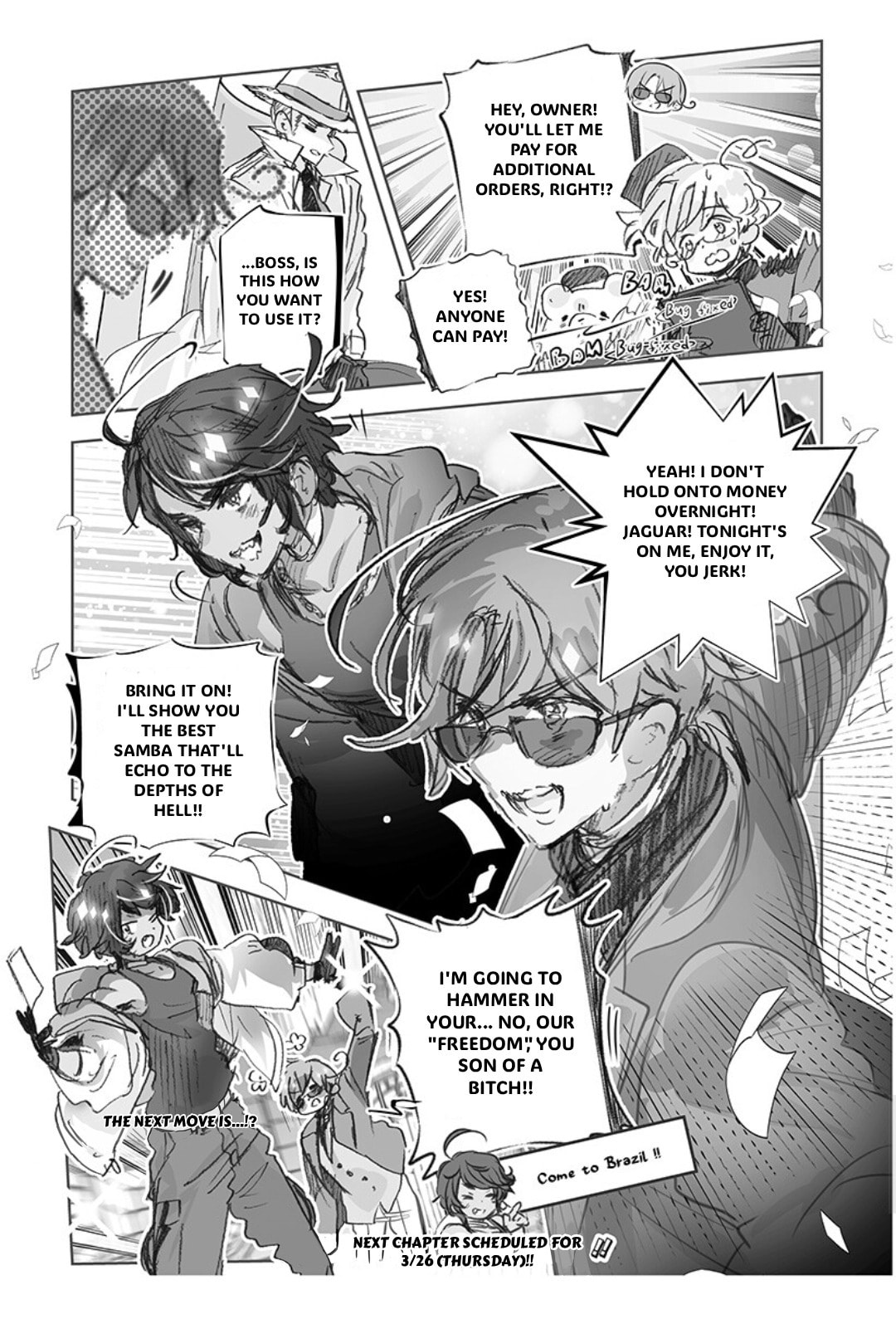 Hetalia World Stars Gangsta Chapter 53 page 14 - 