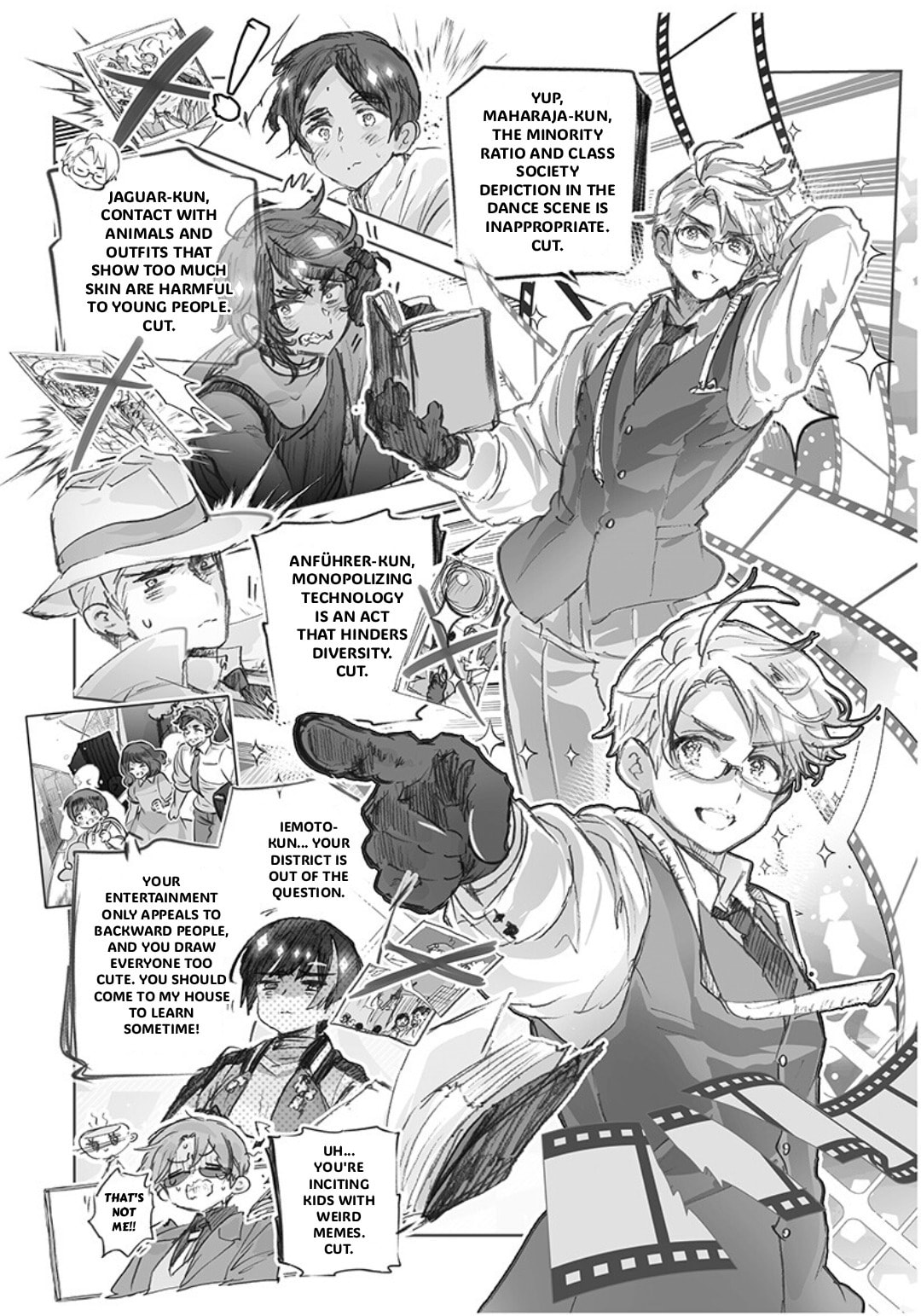 Hetalia World Stars Gangsta Chapter 53 page 8 - 