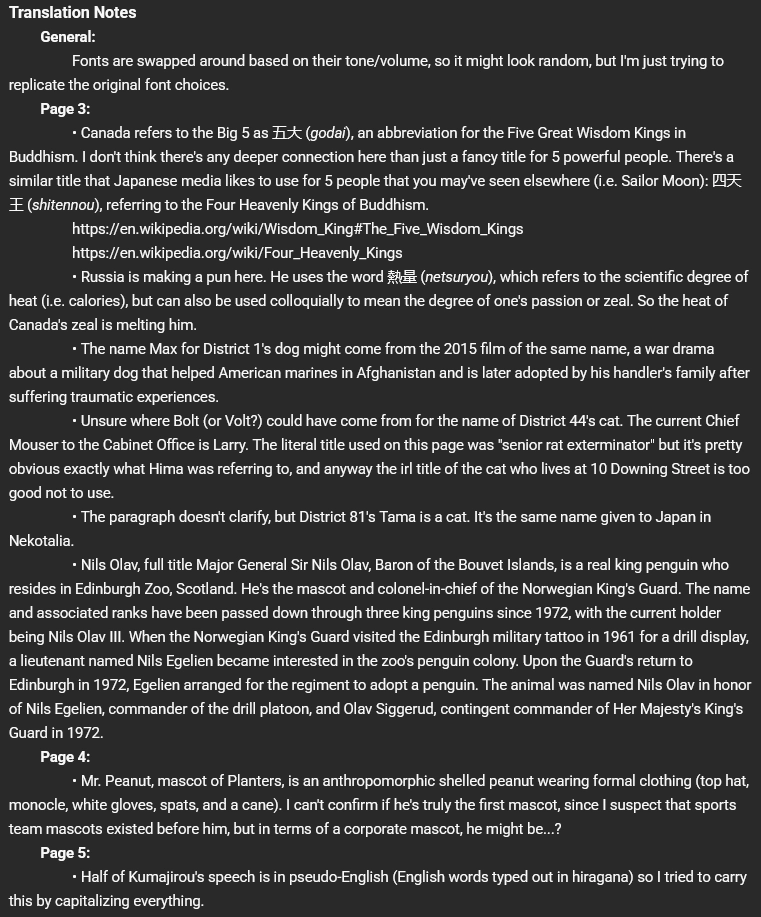 Hetalia World Stars Gangsta Chapter 531 page 6 - 