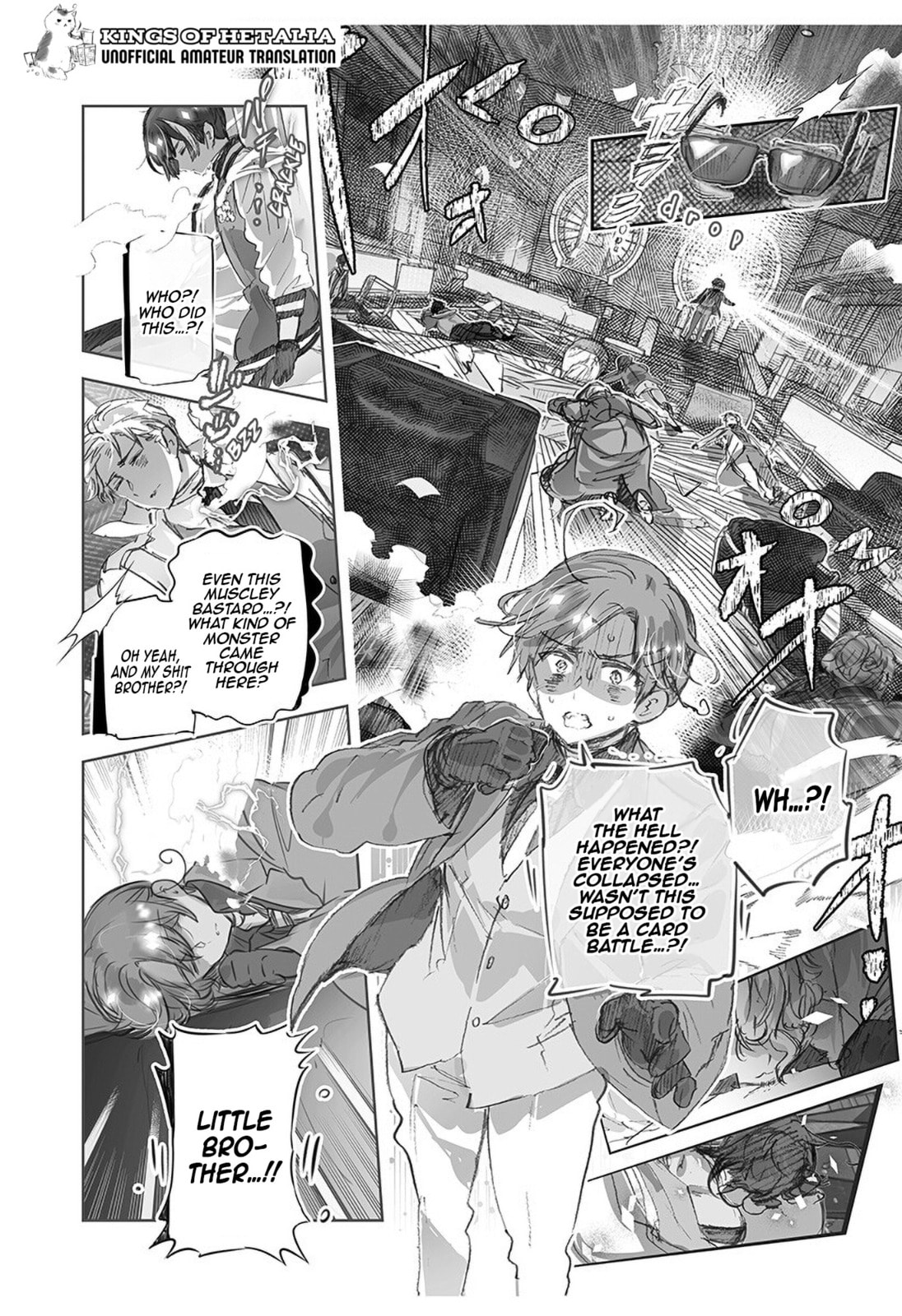 Hetalia World Stars Gangsta Chapter 54 page 12 - 