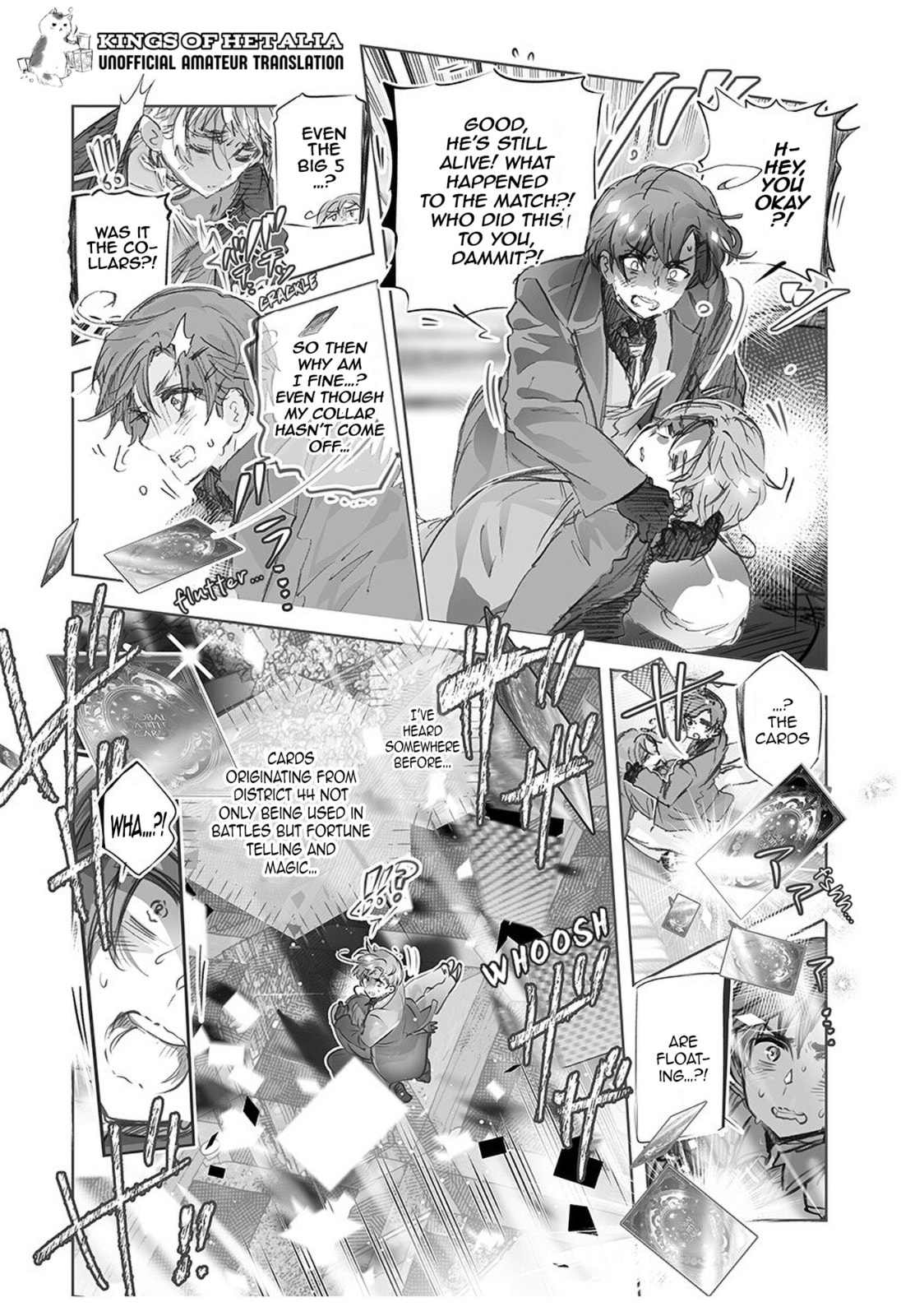 Hetalia World Stars Gangsta Chapter 54 page 13 - 