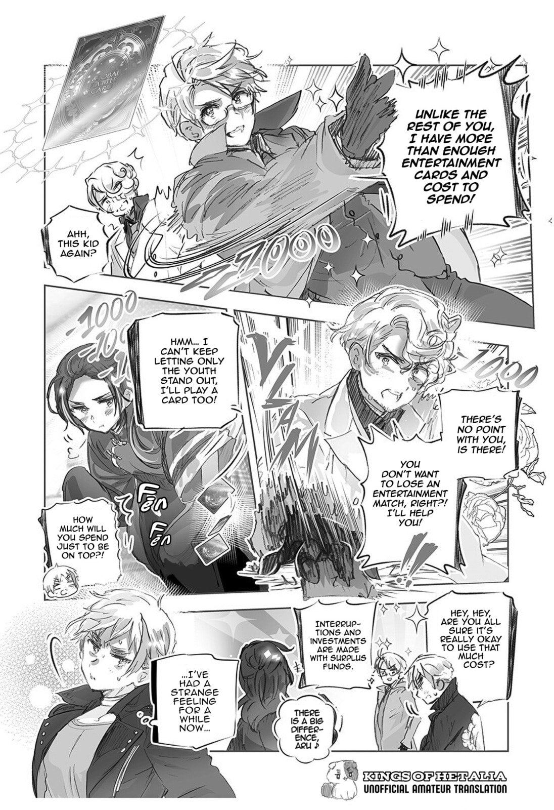 Hetalia World Stars Gangsta Chapter 54 page 3 - 