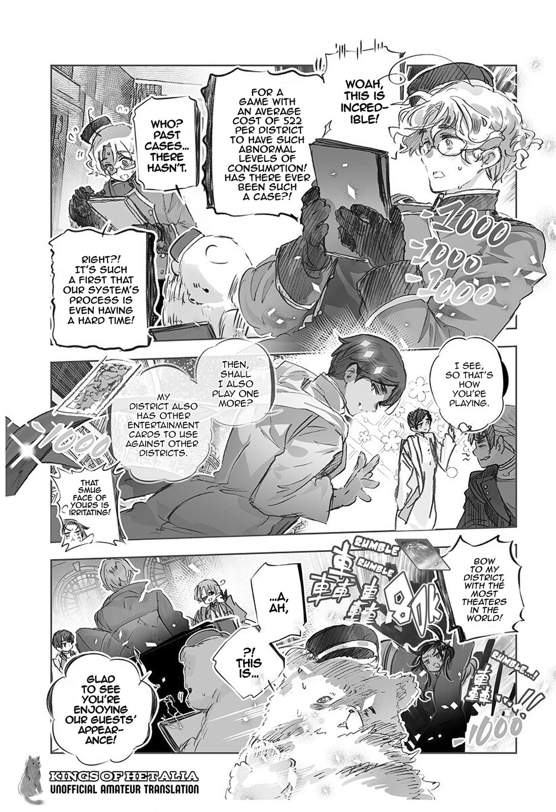 Hetalia World Stars Gangsta Chapter 54 page 4 - 