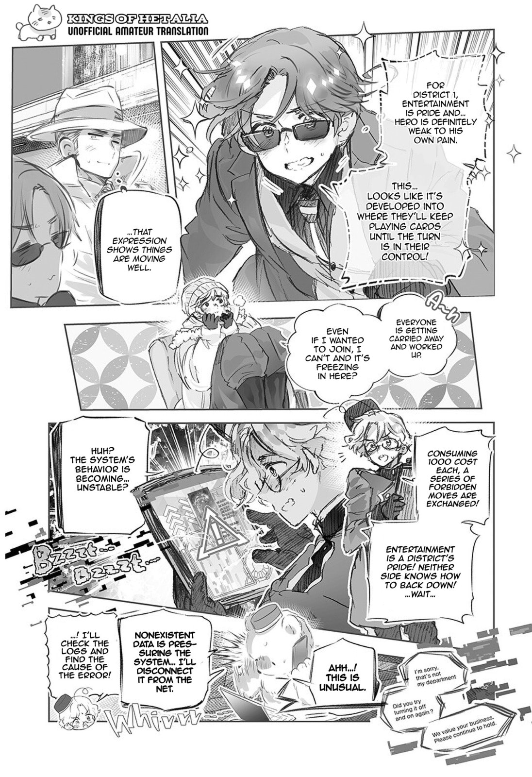 Hetalia World Stars Gangsta Chapter 54 page 6 - 
