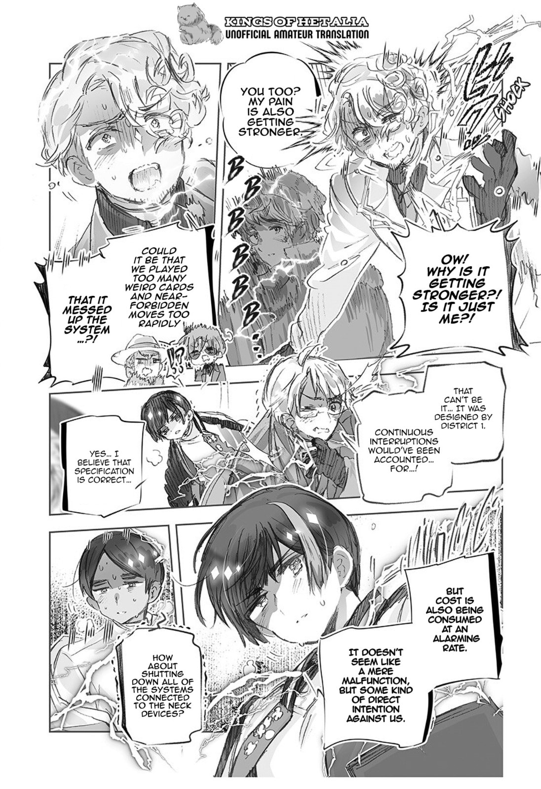 Hetalia World Stars Gangsta Chapter 54 page 8 - 