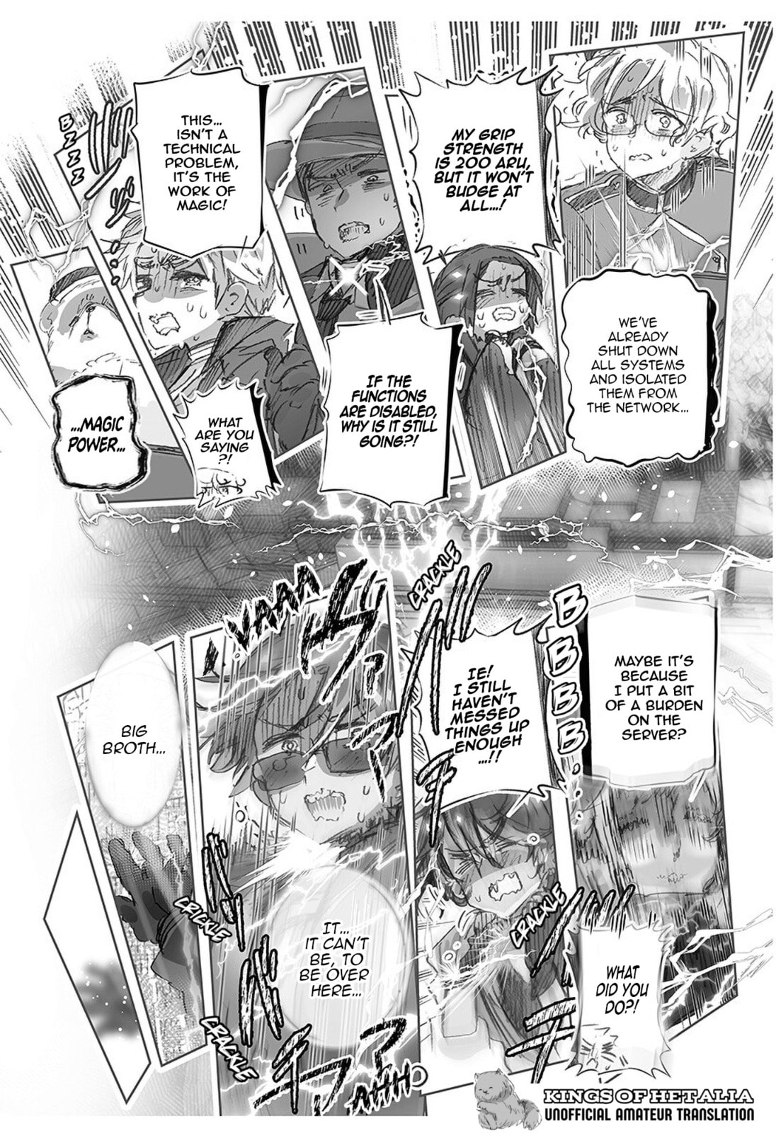 Hetalia World Stars Gangsta Chapter 54 page 9 - 