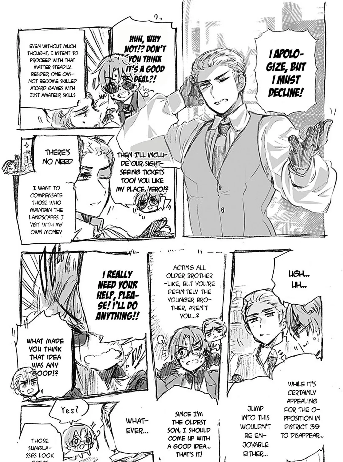 Hetalia World Stars Gangsta Chapter 6 page 7 - 