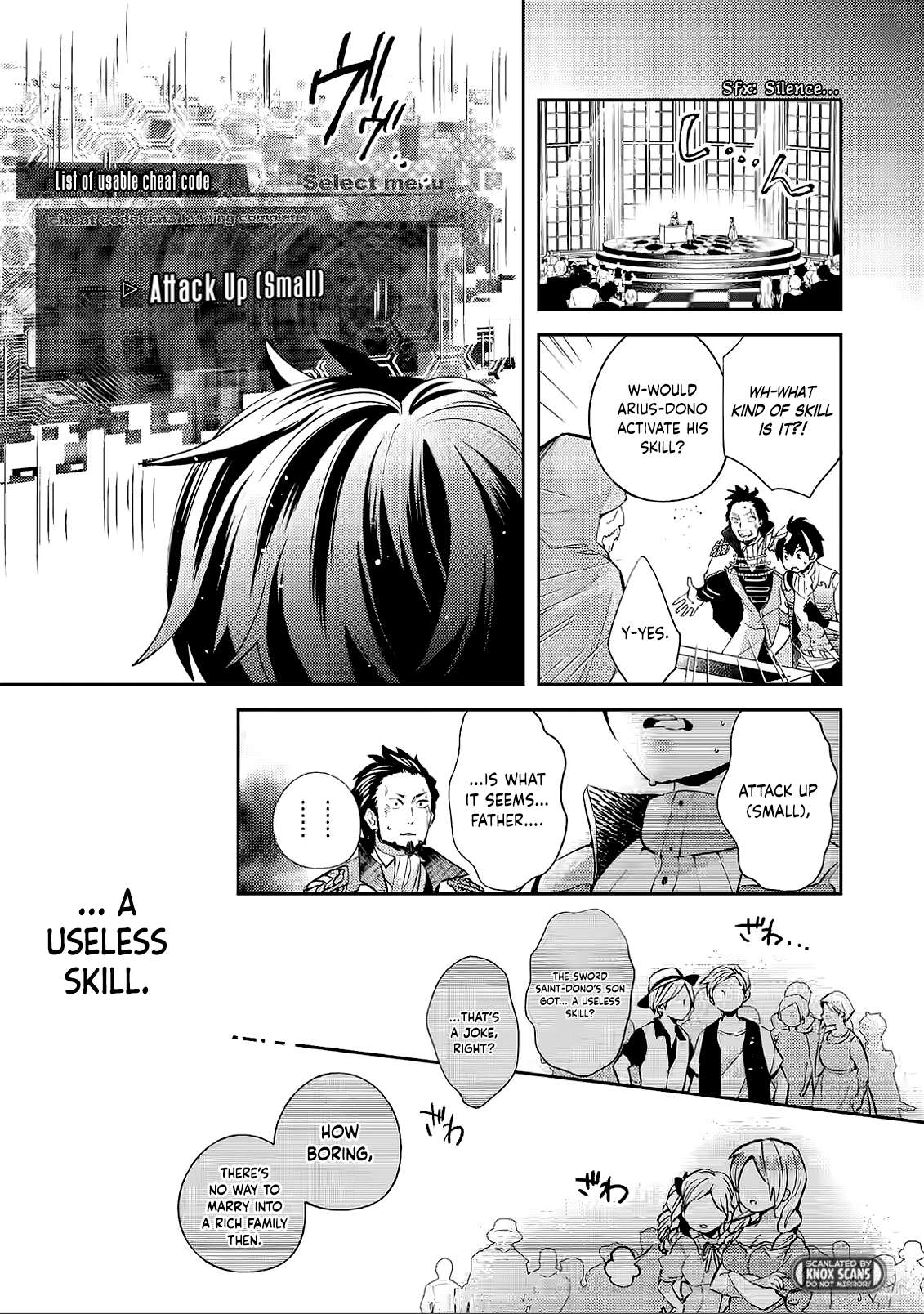 Hey, the Cheat Code Management Skill Which Was Thought to Be Useless Is Too Monstrous Chapter 1.1 page 7 - 
