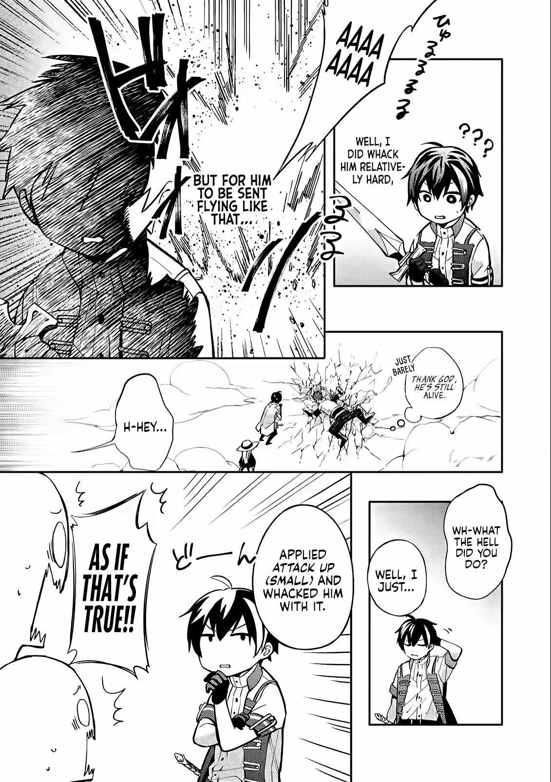 Hey, the Cheat Code Management Skill Which Was Thought to Be Useless Is Too Monstrous Chapter 1.3 page 5 - 