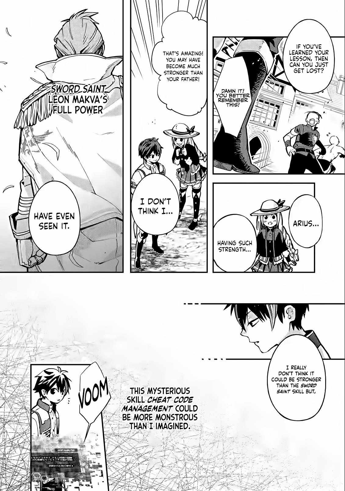 Hey, the Cheat Code Management Skill Which Was Thought to Be Useless Is Too Monstrous Chapter 1.3 page 6 - 