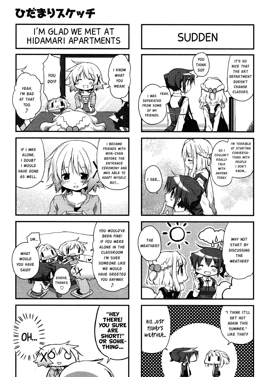 Read Hidamari Sketch chapter 109 image 8 on Lezhin