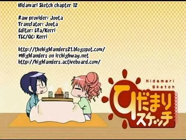 Read Hidamari Sketch chapter 12 image 0 on Lezhin