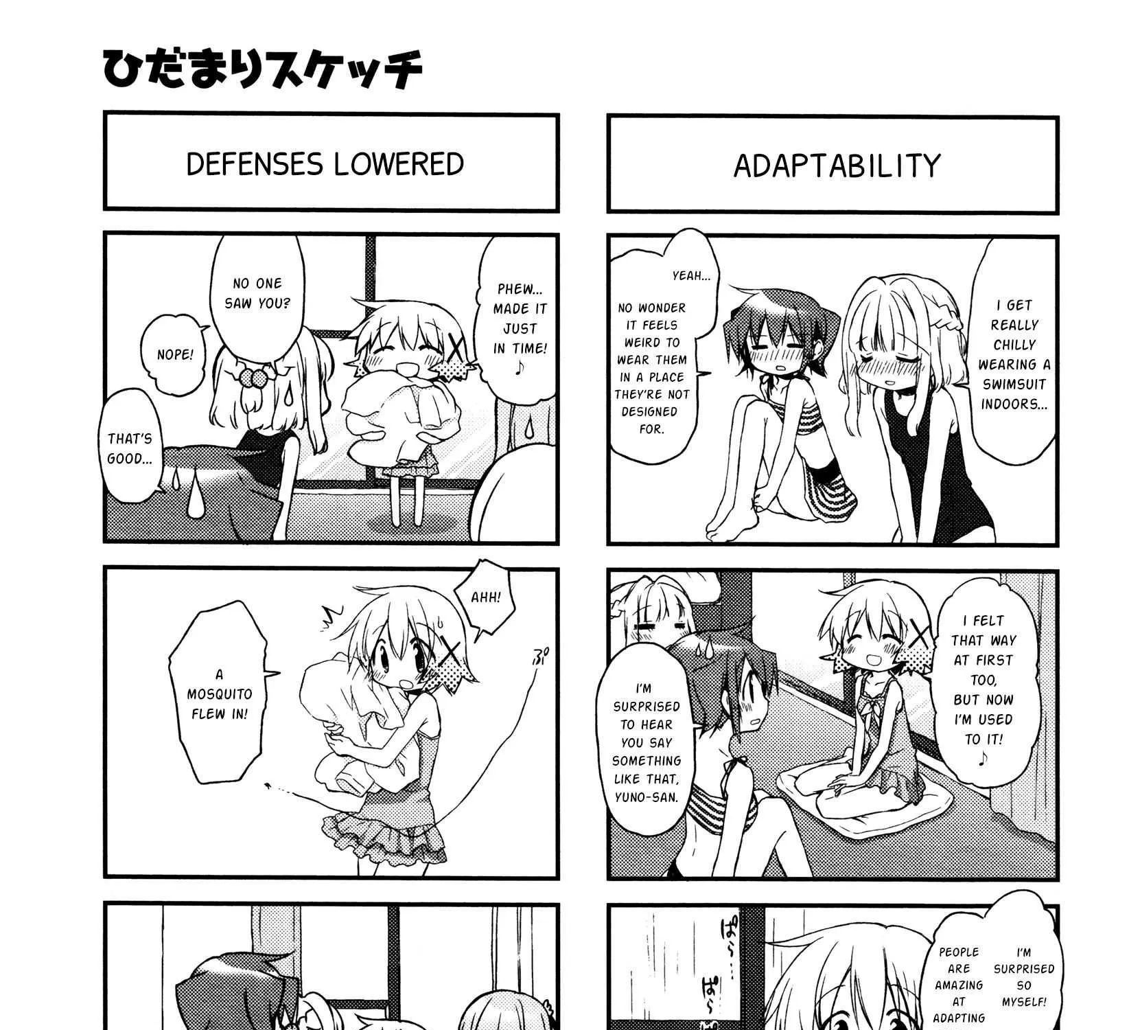 Read Hidamari Sketch chapter 129 image 12 on Lezhin