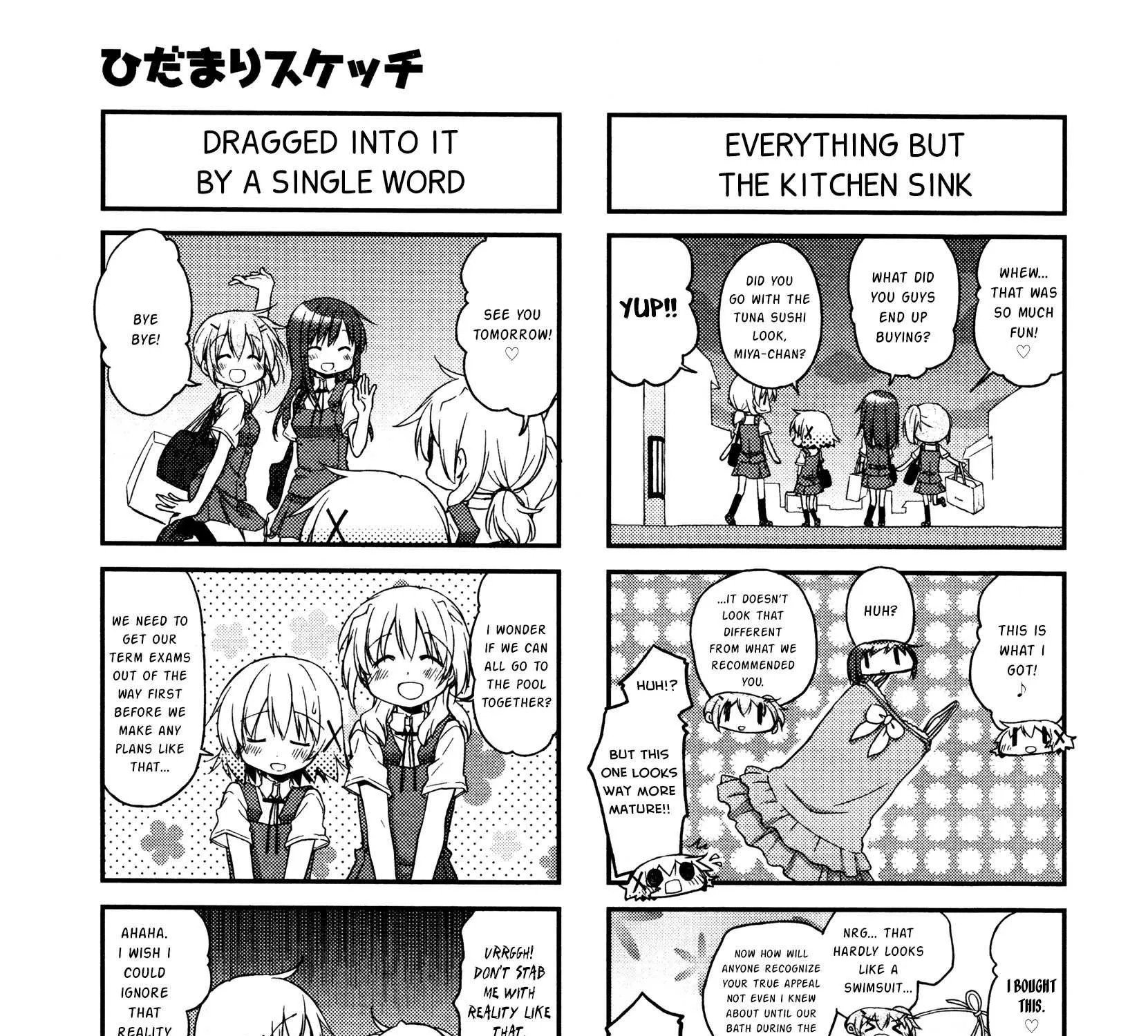 Read Hidamari Sketch chapter 129 image 8 on Lezhin
