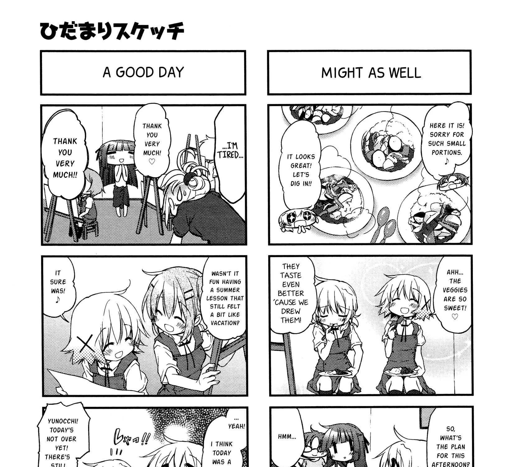 Read Hidamari Sketch chapter 132 image 12 on Lezhin