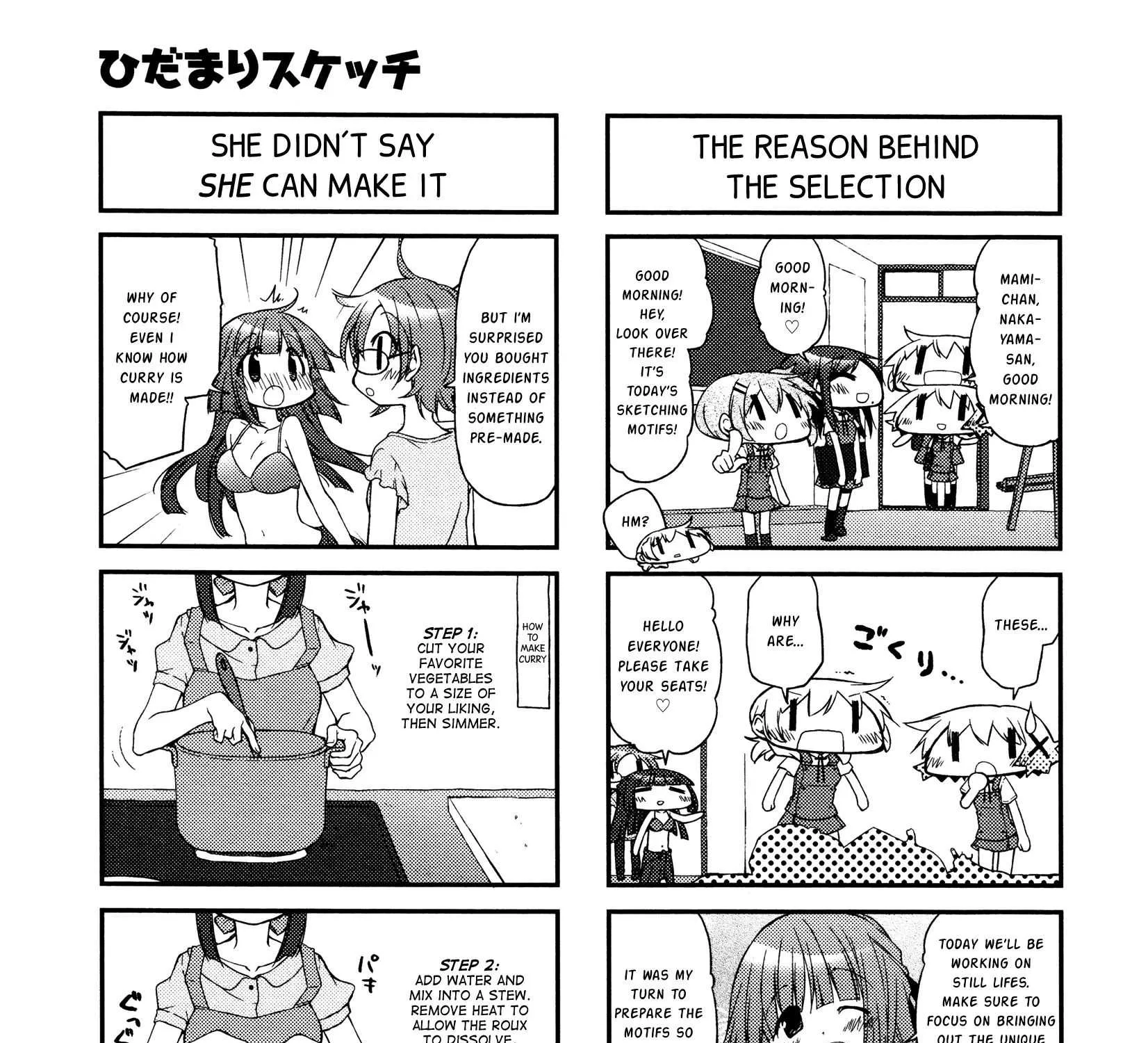 Read Hidamari Sketch chapter 132 image 4 on Lezhin