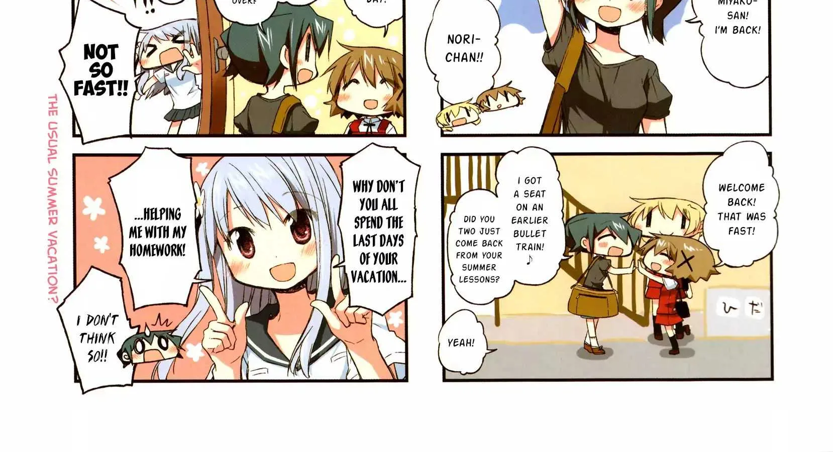 Read Hidamari Sketch chapter 135 image 1 on Lezhin