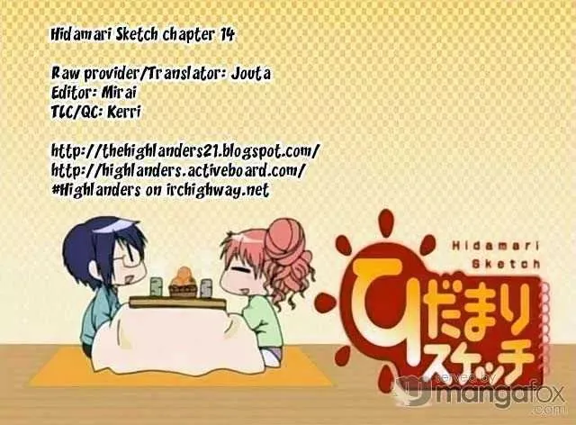 Read Hidamari Sketch chapter 14 image 18 on Lezhin