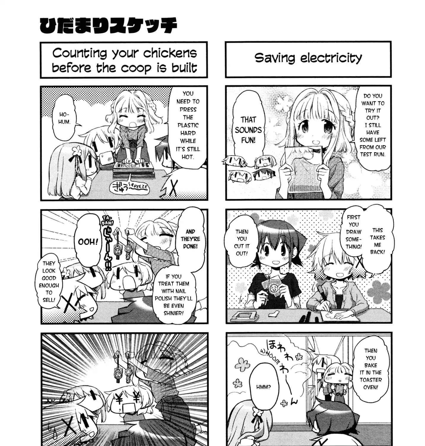 Read Hidamari Sketch chapter 144 image 8 on Lezhin