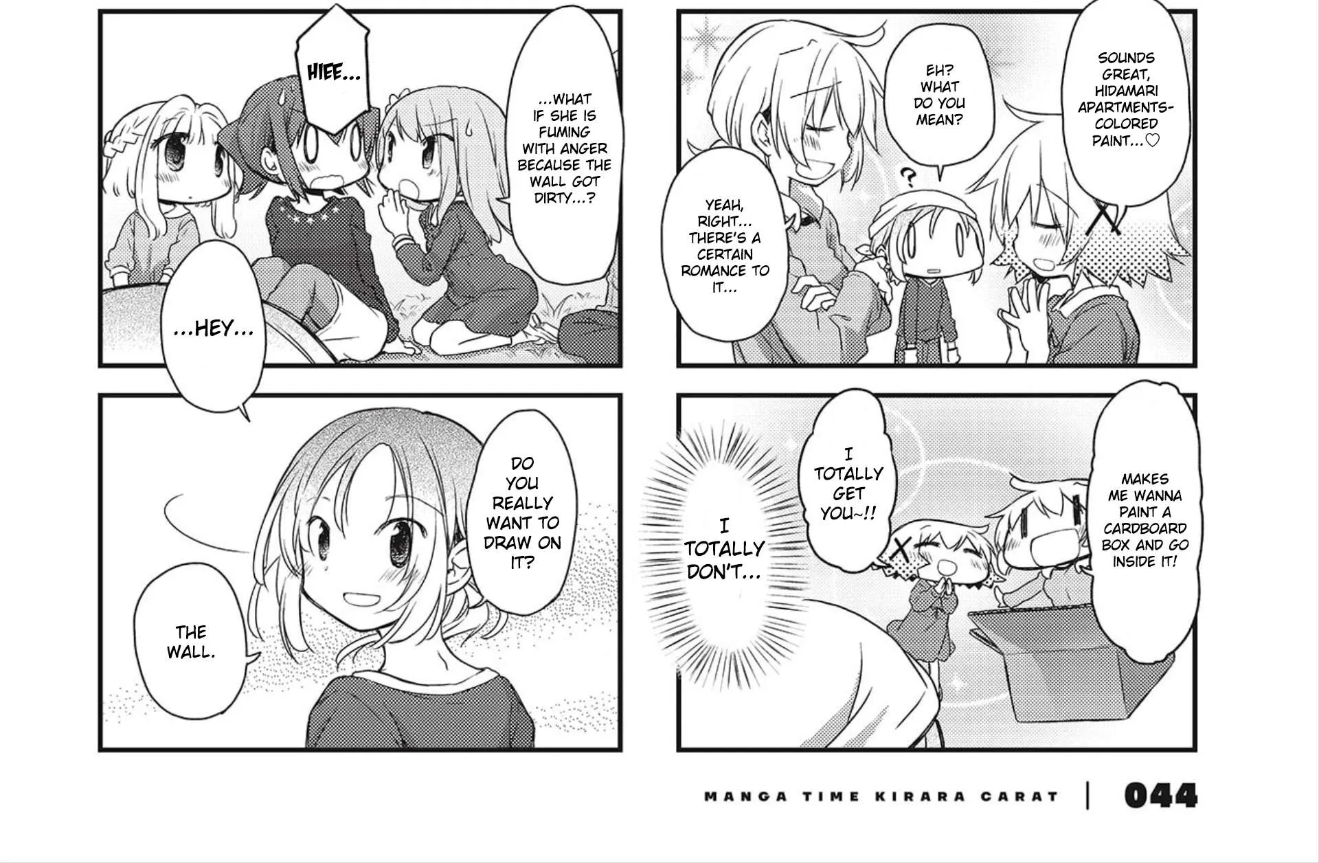Read Hidamari Sketch chapter 147 image 7 on Lezhin