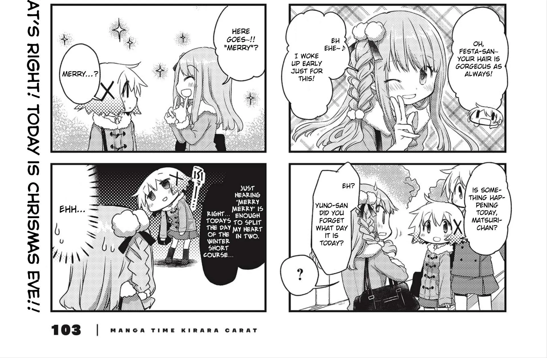 Read Hidamari Sketch chapter 151 image 1 on Lezhin