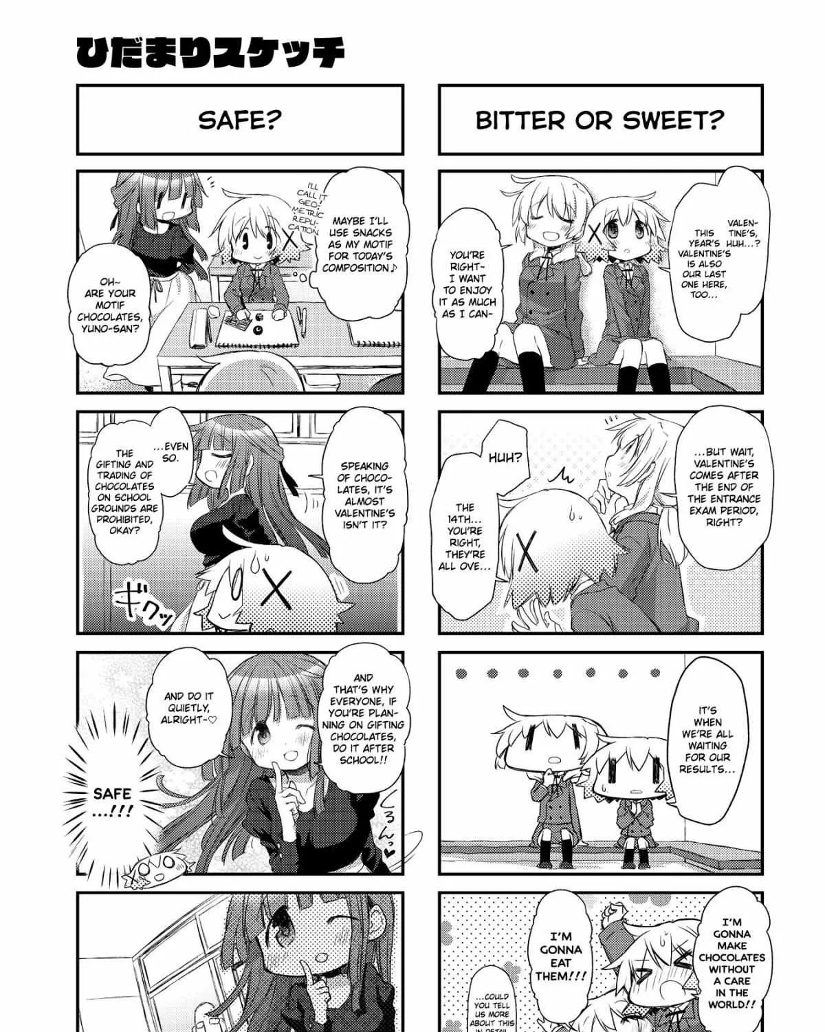 Read Hidamari Sketch chapter 156 image 9 on Lezhin