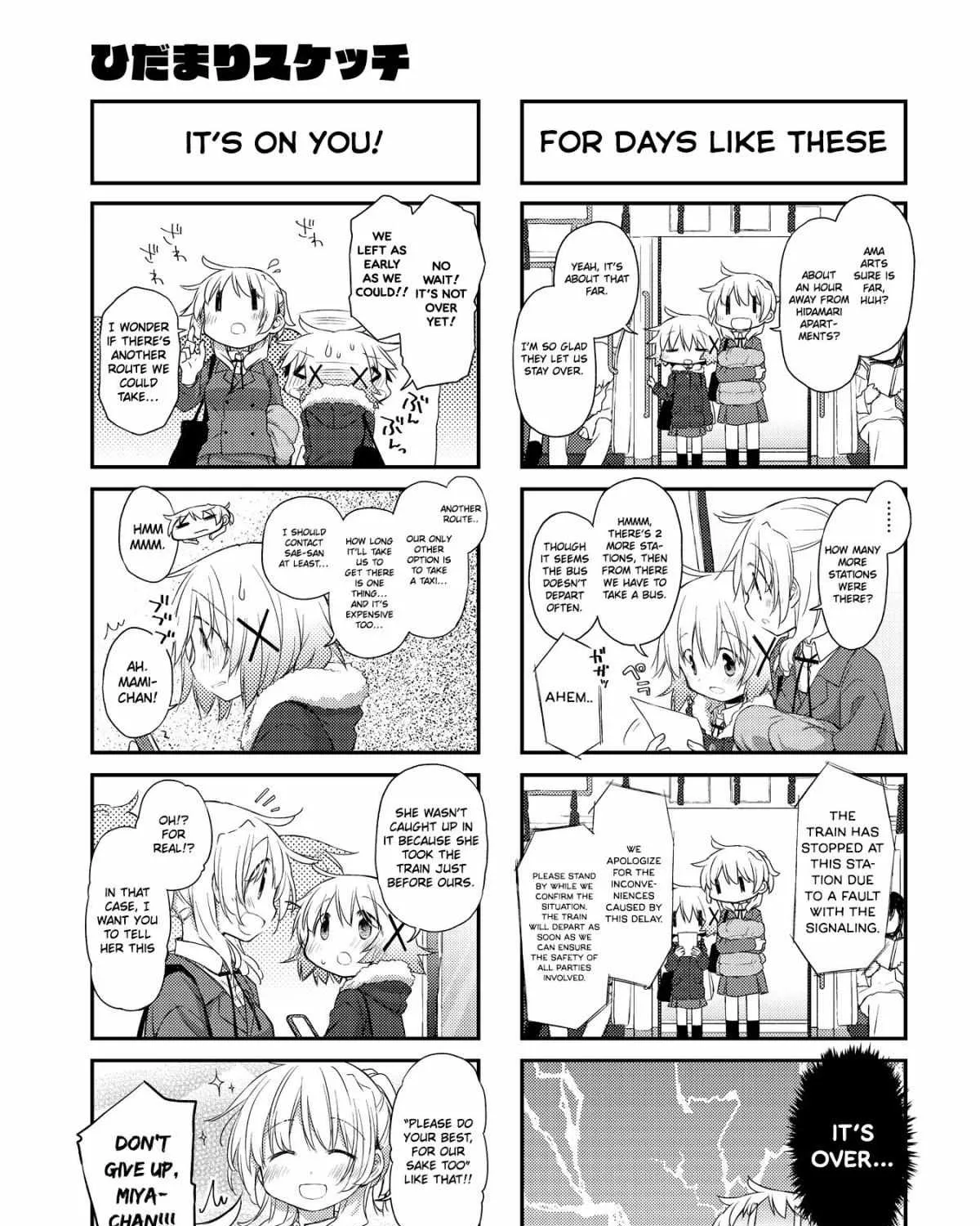 Read Hidamari Sketch chapter 157 image 13 on Lezhin